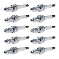 10 Spark Plugs fixed SAE connection NGK IAM expertise for...