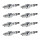 8 Spark Plugs fixed SAE connection NGK Iridium Irimax for e.g. HONDA