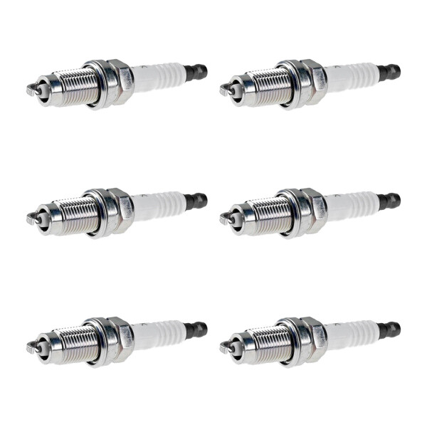 6 Spark Plugs fixed SAE connection NGK IAM expertise for e.g. NISSAN PICK