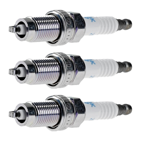 3 Spark Plugs fixed SAE connection NGK aftermarket expertise for NISSAN