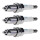 3 Spark Plugs fixed SAE connection NGK aftermarket expertise for NISSAN