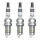 3 Zündkerzen entstört 5 kOhm NGK Iridium IX passend für u.a. SEAT CORDOBA