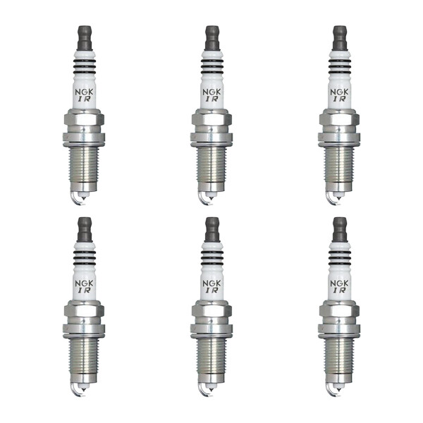 6 Spark Plugs interference-suppressed 5 kOhm NGK Iridium IX for SEAT CORDOBA