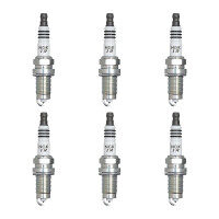 6 Spark Plugs interference-suppressed 5 kOhm NGK Iridium...