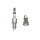 10 Spark Plugs interference-suppressed 5 kOhm NGK Iridium IX for SEAT CORDOBA