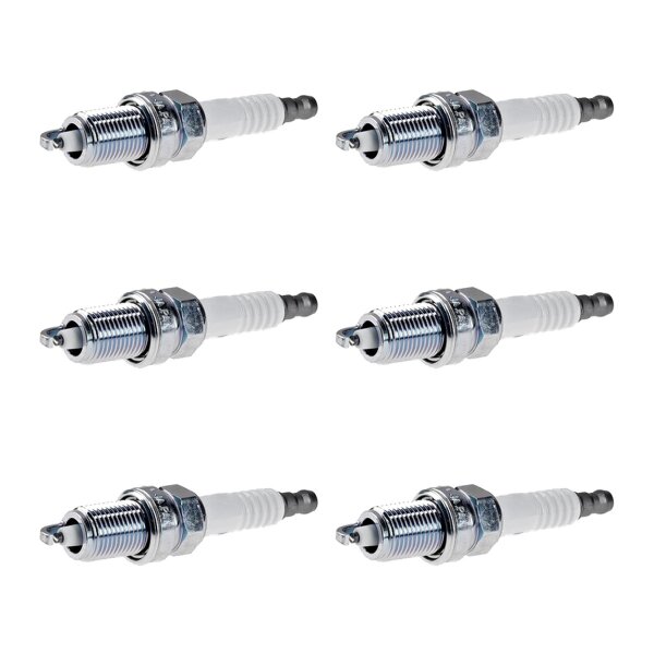 6 Spark Plugs fixed SAE connection NGK aftermarket expertise for e.g. JEEP CJ5