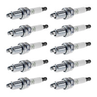 10 Spark Plugs fixed SAE connection NGK aftermarket...