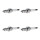 4 Spark Plugs fixed SAE connection NGK aftermarket expertise for NISSAN