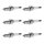 6 Spark Plugs fixed SAE connection NGK aftermarket expertise for NISSAN