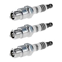 3 Spark Plugs fixed SAE connection NGK Iridium IX...