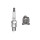 2 Spark Plugs fixed SAE connection NGK IAM expertise for various vehicles
