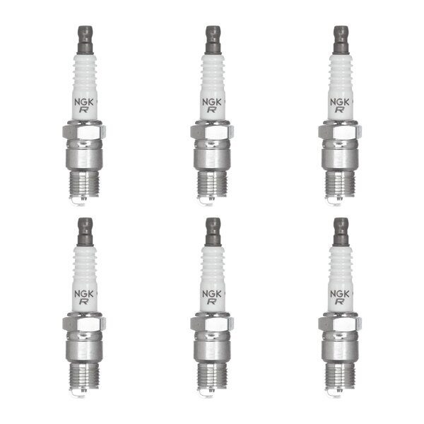 6 Zündkerzen fester SAE-Anschluss NGK IAM-Expertise für diverse Fahrzeuge