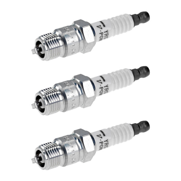 3 Spark Plugs with cone seal seat NGK aftermarket expertise for various vehicles