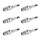 6 Spark Plugs with cone seal seat NGK aftermarket expertise for various vehicles