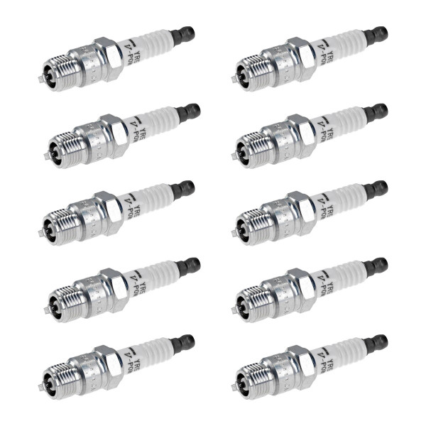 10 Spark Plugs with cone seal seat NGK IAM expertise for various vehicles