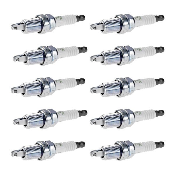 10 Zündkerzen fester SAE-Anschluss NGK Aftermarket-Expertise für JEEP WRANGLER