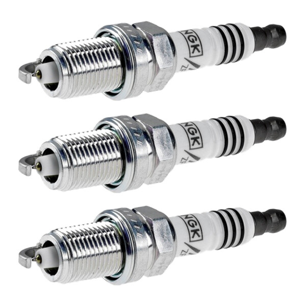 3 Spark Plugs with flat seat NGK Iridium Irimax for FIAT STILO and others