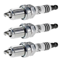 3 Spark Plugs with flat seat NGK Iridium Irimax for FIAT...