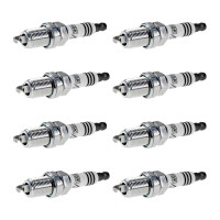 8 Spark Plugs with flat seat NGK Iridium Irimax for FIAT...