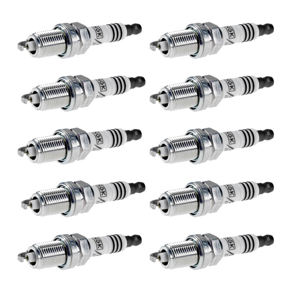 10 Spark Plugs with flat seat NGK Iridium Irimax for FIAT STILO and others