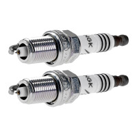 2 Spark Plugs fixed SAE connection NGK Iridium IX for...