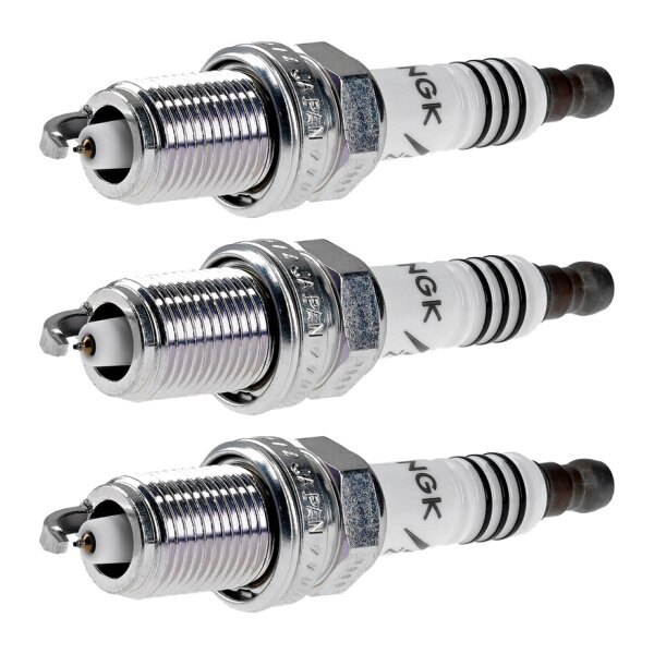 3 Spark Plugs fixed SAE connection NGK Iridium IX for e.g. OPEL ASTRA