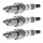 3 Spark Plugs fixed SAE connection NGK Iridium IX for e.g. OPEL ASTRA
