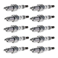 10 Spark Plugs fixed SAE connection NGK Iridium IX for...