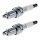 2 Spark Plugs fixed SAE connection NGK aftermarket expertise for e.g. OPEL ASTRA