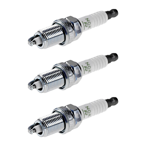 3 Spark Plugs fixed SAE connection NGK aftermarket expertise for e.g. OPEL ASTRA