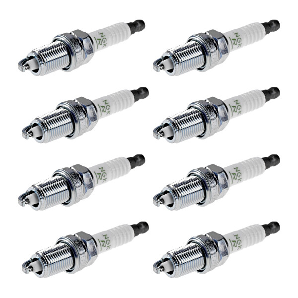8 Spark Plugs fixed SAE connection NGK aftermarket expertise for e.g. OPEL ASTRA