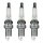 3 Zündkerzen fester SAE-Anschluss NGK V-Line passend für u.a. OPEL ASTRA