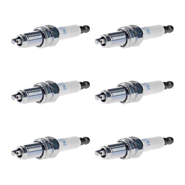6 Spark Plugs fixed SAE connection NGK suitable for FIAT 500X and others