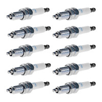 10 Spark Plugs fixed SAE connection NGK suitable for FIAT...