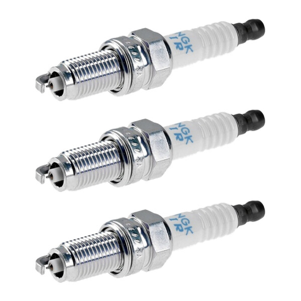 3 Spark Plugs fixed SAE connection NGK suitable for FIAT PUNTO and others