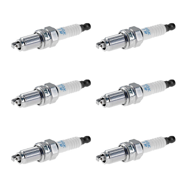 6 Spark Plugs fixed SAE connection NGK suitable for FIAT PUNTO and others