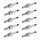 10 Spark Plugs fixed SAE connection NGK IAM expertise for PIAGGIO and others