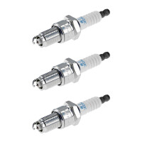 3 Spark Plugs fixed SAE connection NGK aftermarket...
