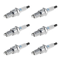 6 Spark Plugs fixed SAE connection NGK aftermarket...