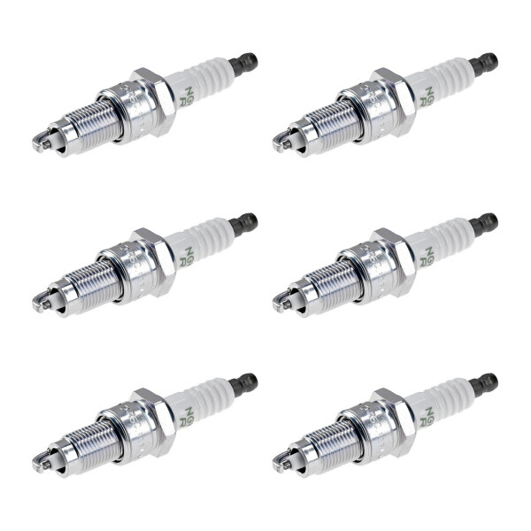 6 Zündkerzen fester SAE-Anschluss NGK IAM-Expertise für diverse Fahrzeuge