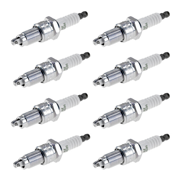 8 Spark Plugs fixed SAE connection NGK IAM expertise for various vehicles