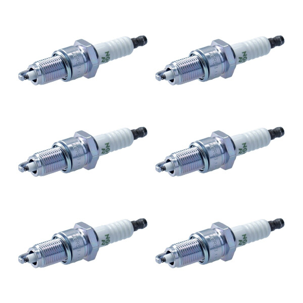 6 Spark Plugs fixed SAE connection NGK suitable for VOLVO 440 and others