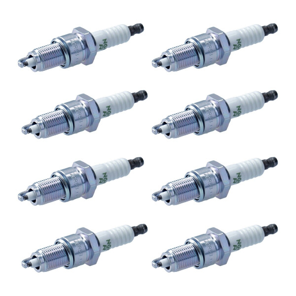 8 Spark Plugs fixed SAE connection NGK suitable for VOLVO 440 and others