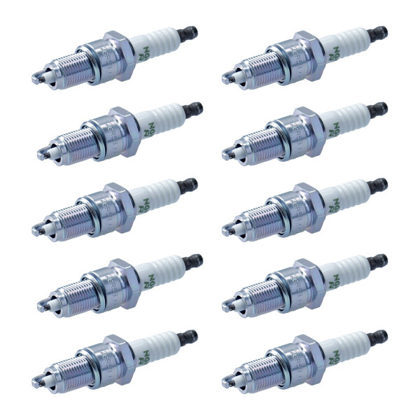10 Spark Plugs fixed SAE connection NGK suitable for VOLVO 440 and others