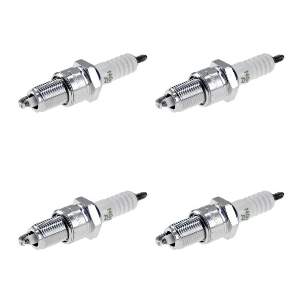 4 Zündkerzen mit Flachdichtsitz NGK Aftermarket-Expertise für u.a. BMW 5er