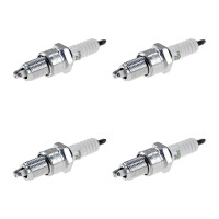 4 Zündkerzen mit Flachdichtsitz NGK...