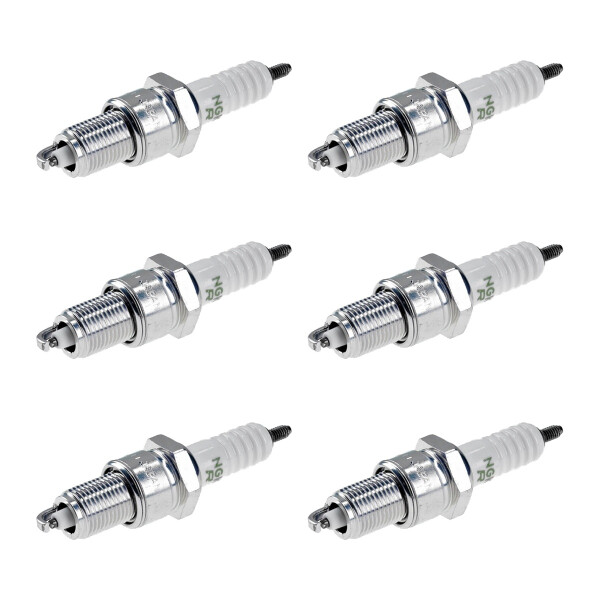 6 Zündkerzen mit Flachdichtsitz NGK Aftermarket-Expertise für u.a. BMW 5er