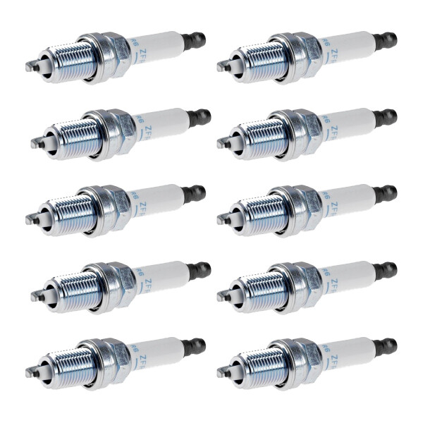 10 Spark Plugs fixed SAE connection NGK IAM expertise for e.g. OPEL ZAFIRA