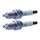 2 Spark Plugs with flat seal seat NGK for CHEVROLET CRUZE and others