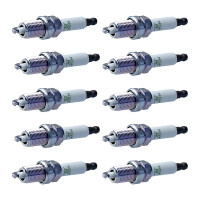 10 Zündkerzen mit Flachdichtsitz NGK IAM-Expertise...